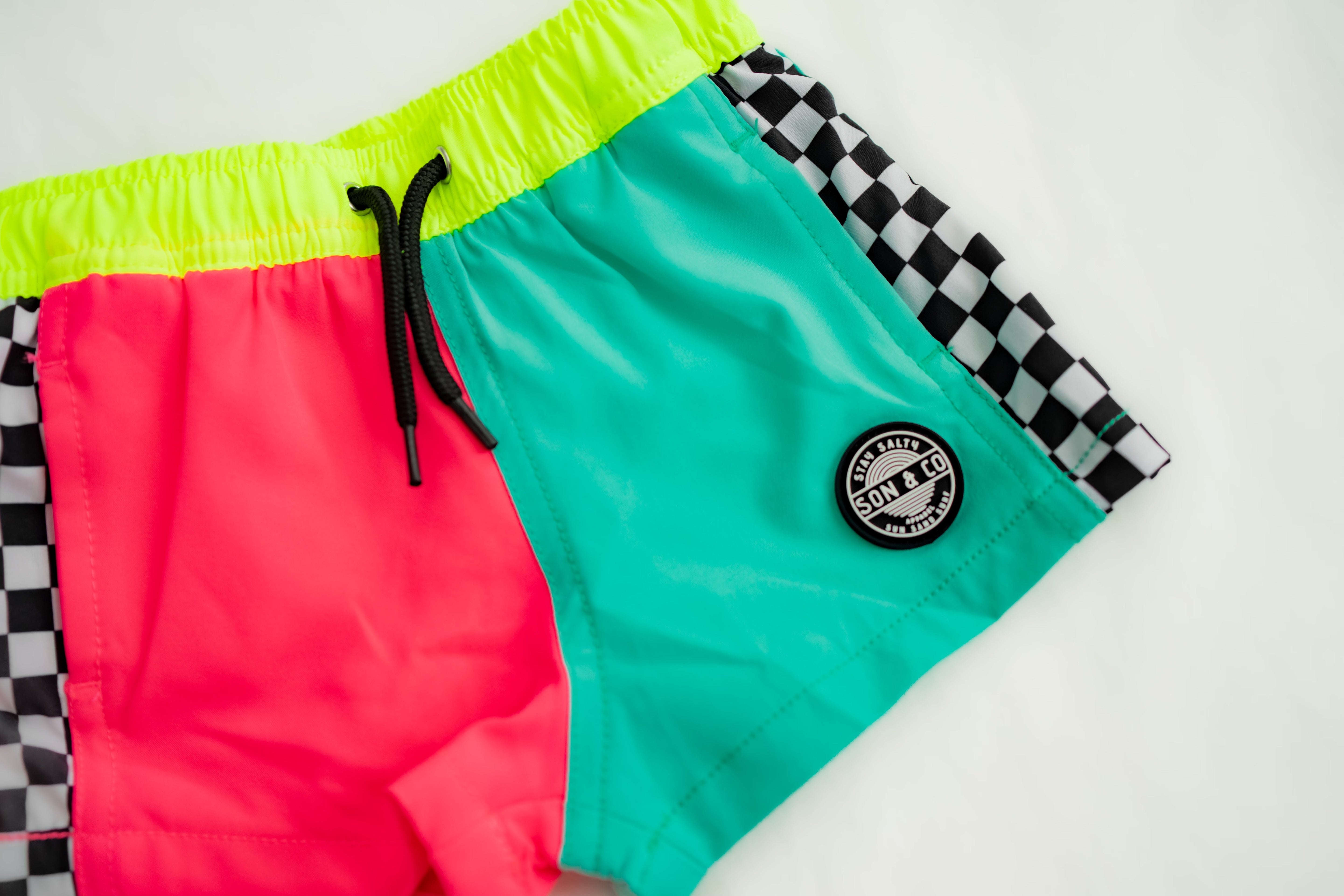 High Voltage Swim Trunks