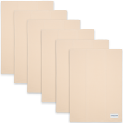 Cotton Burp Cloths in Cream