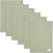 Cotton Burp Cloths in Sage