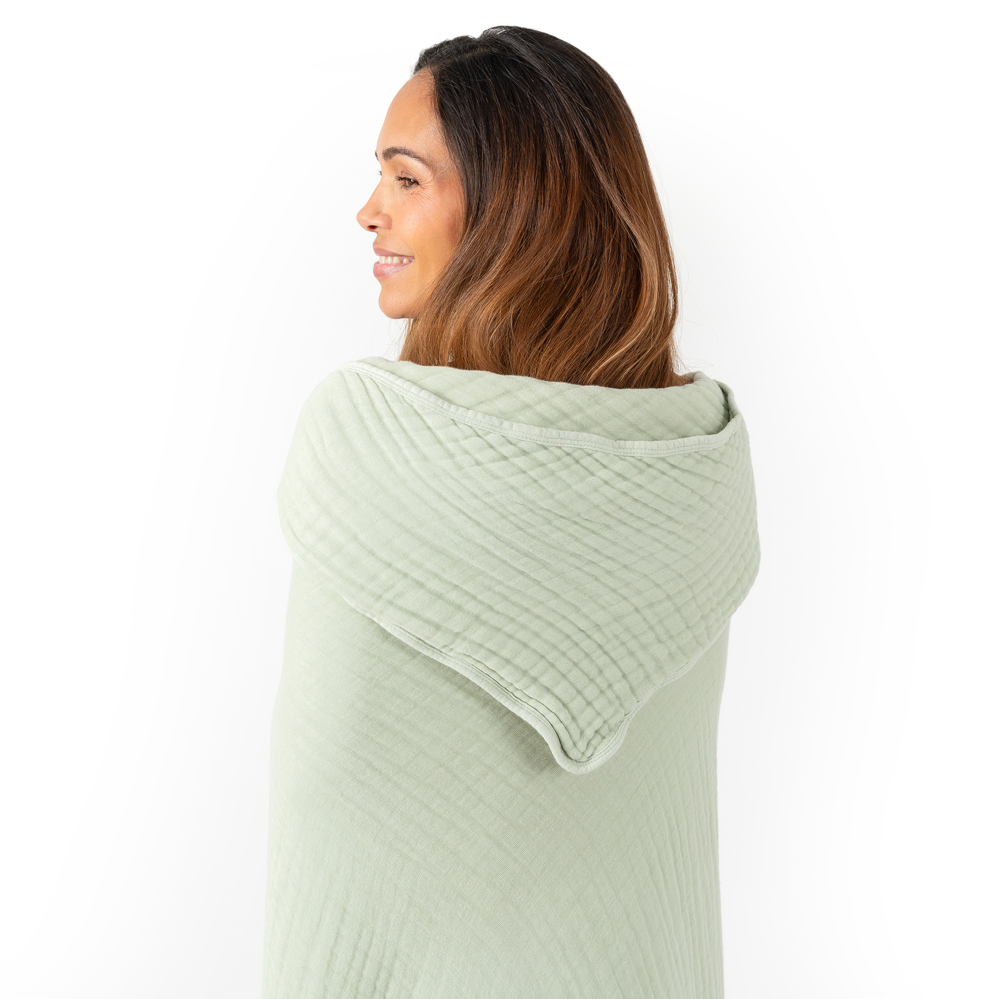 Adult Muslin Hooded Towel