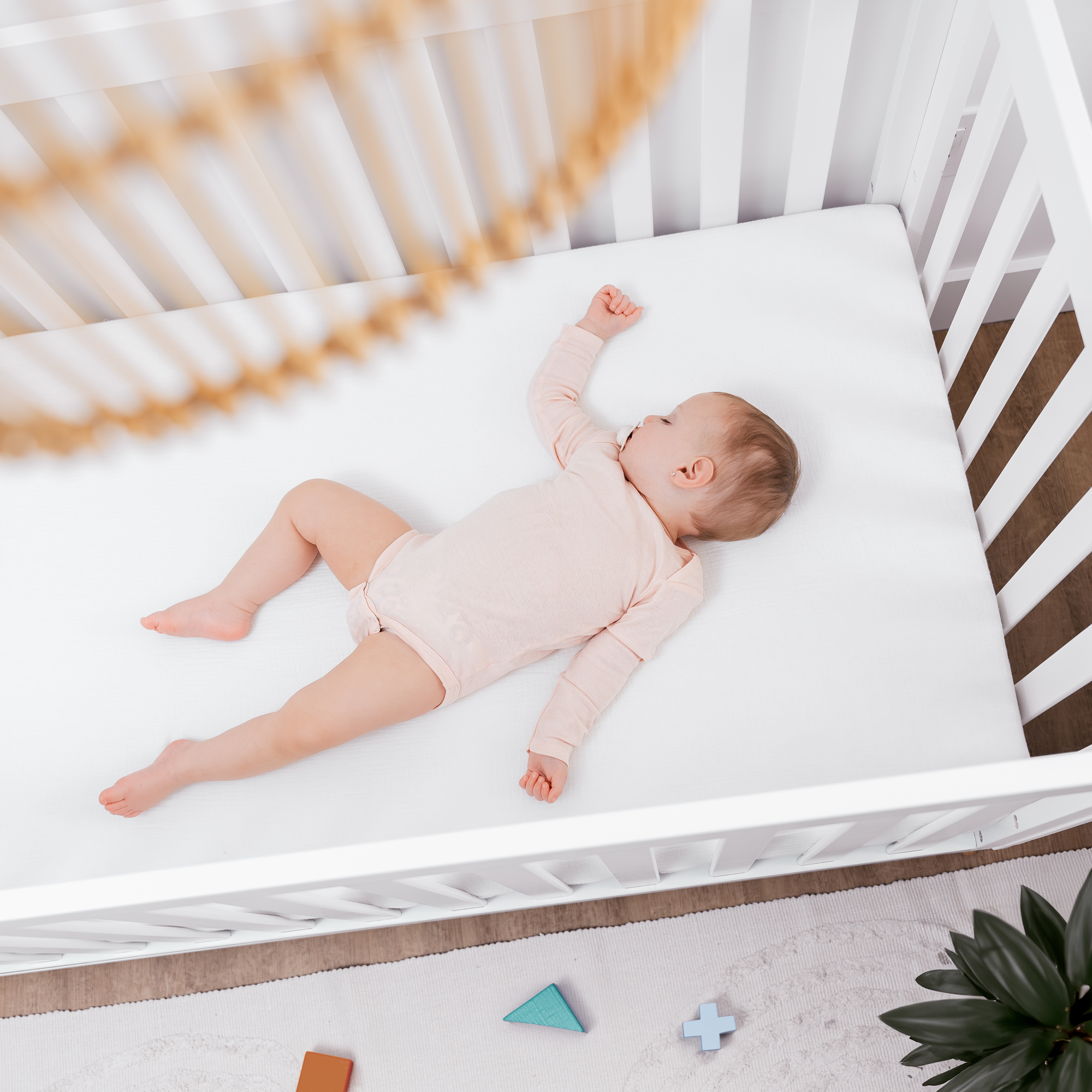 Muslin Fitted Crib Sheet