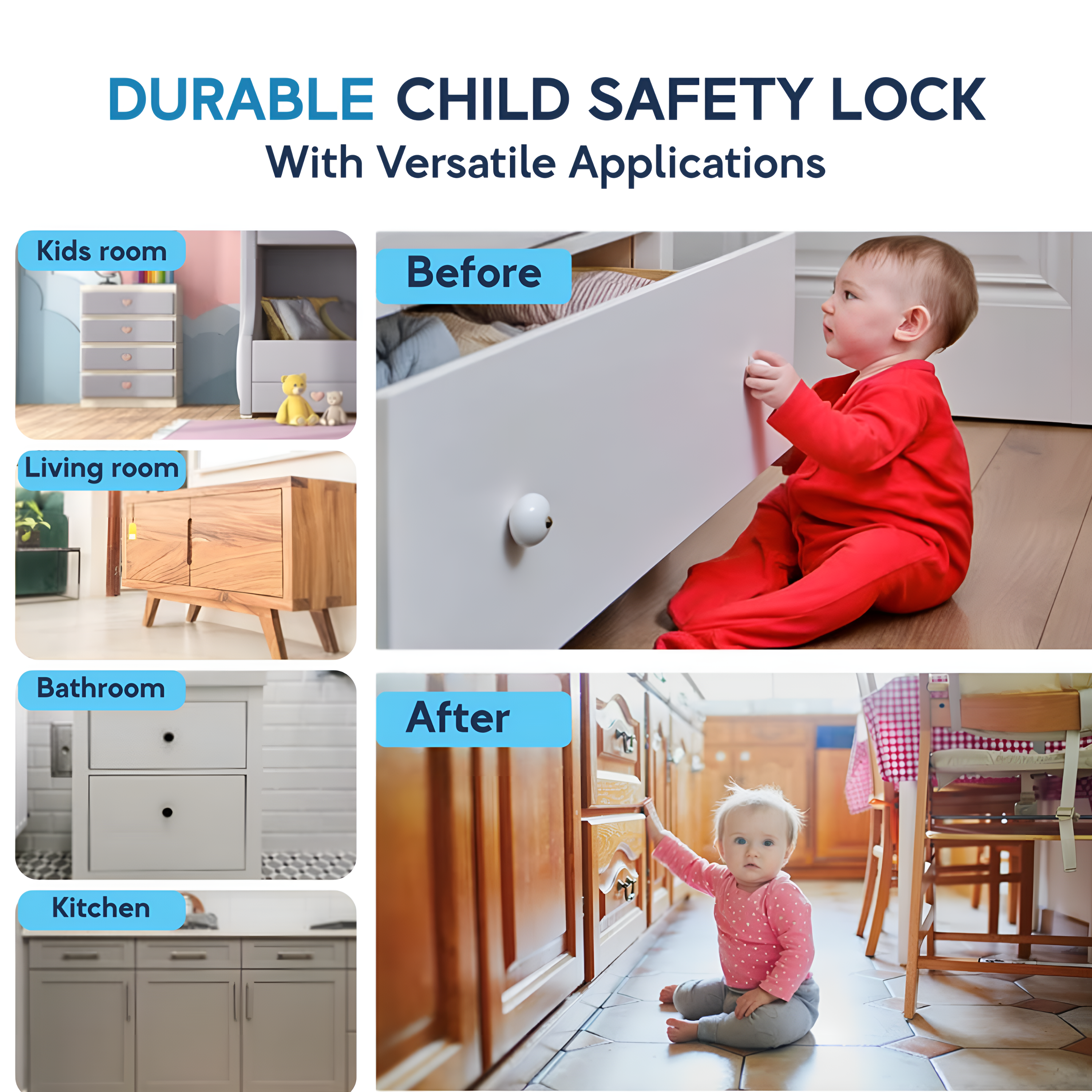 Baby Proof Me | Magnetic Safety Lock Kit