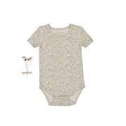 The Printed Short Sleeve Onesie - Elise