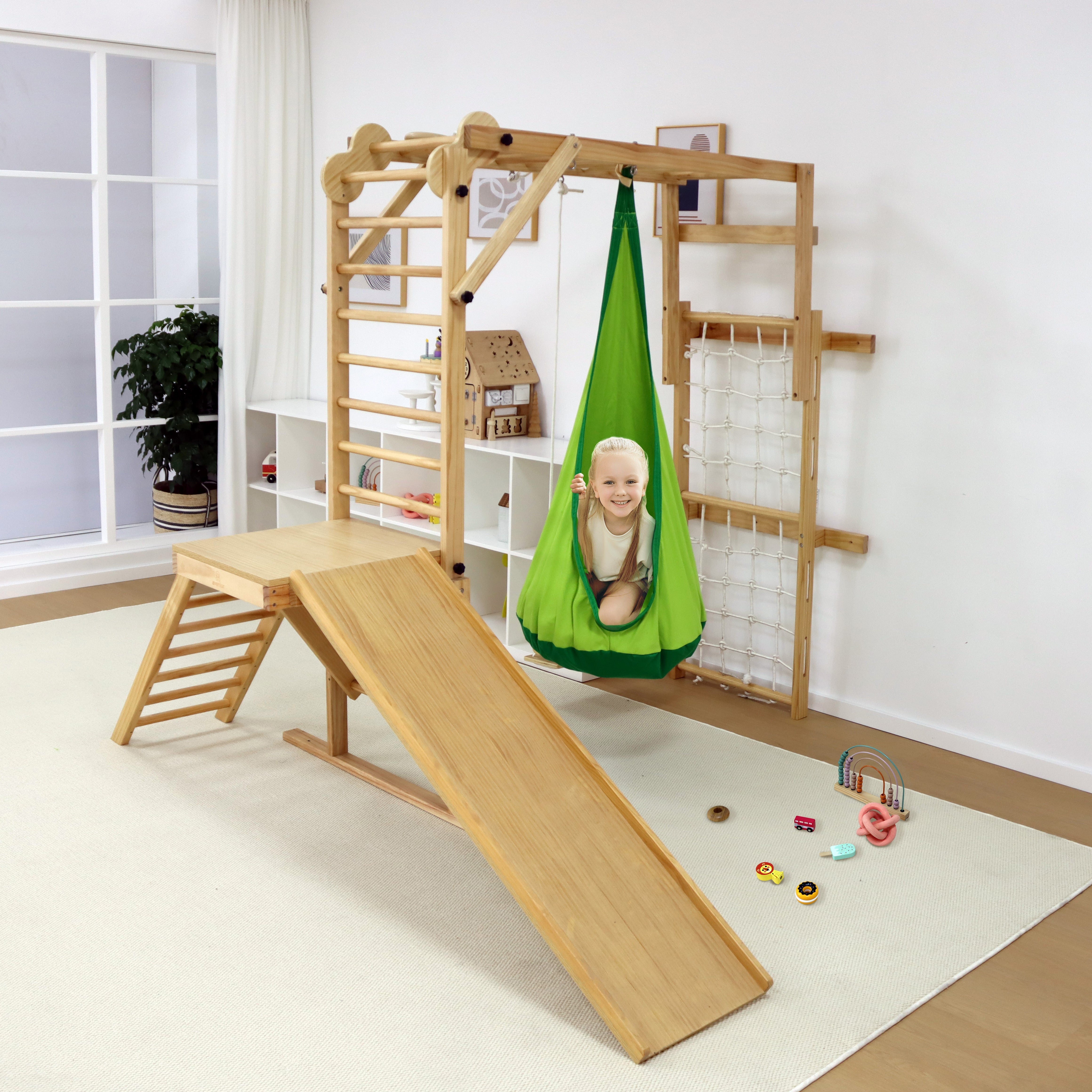 Avenlur Sensory Swing Hammock – Tear Drop Attachment for Grove, Walnut, Neem & Betula Indoor Climbers