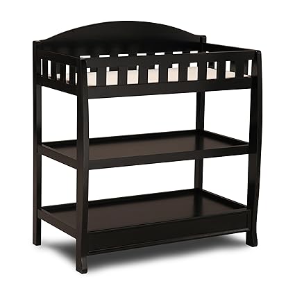 Changing Table with Pad, White