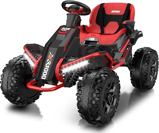 ANPABO 24V 4x4 Ride On Toy for Big Kids, 4x200W Motors, 5MPH