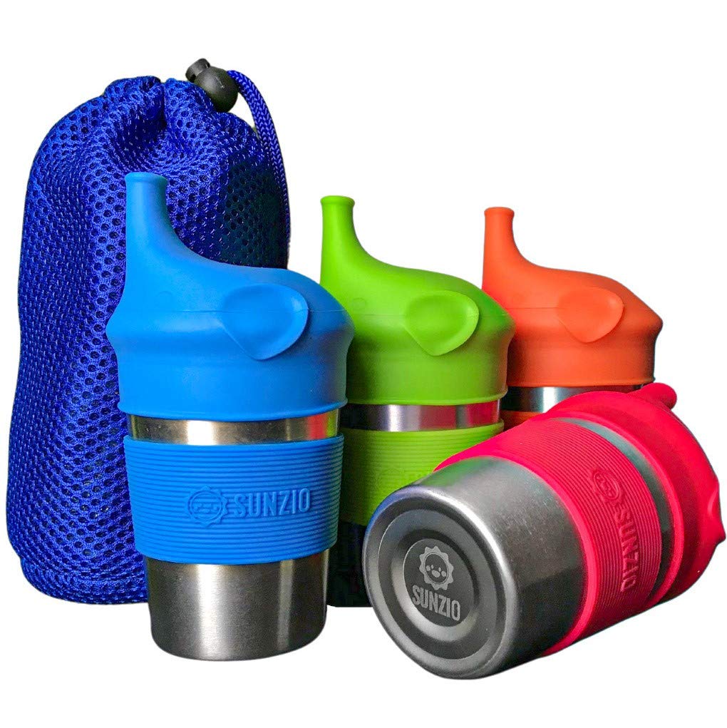 Sippy Cups for Toddlers and Kids, Stainless Steel Sippy Cup