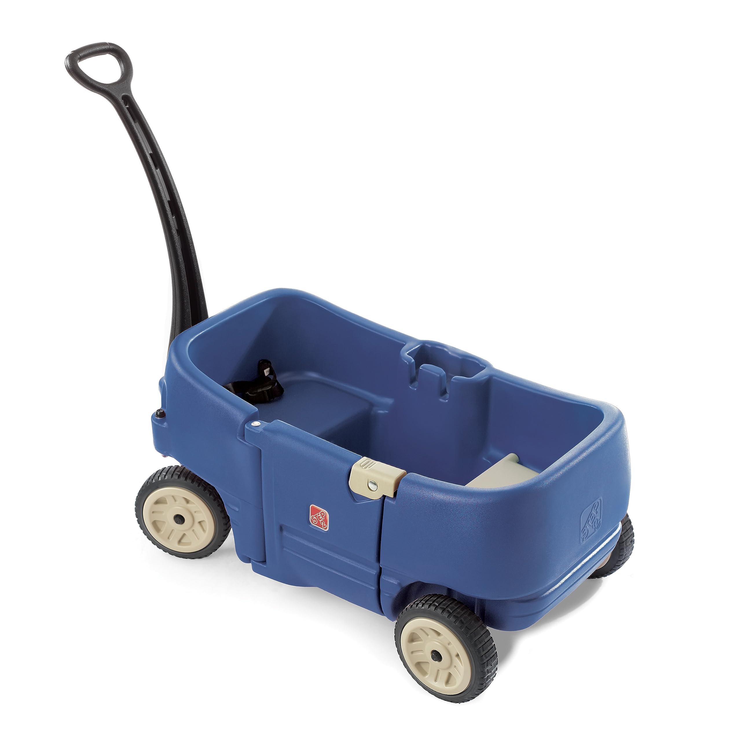 Wagon for Two Plus, Kids Ride On Toy, Stroller Substitute, Includes Seat Belts