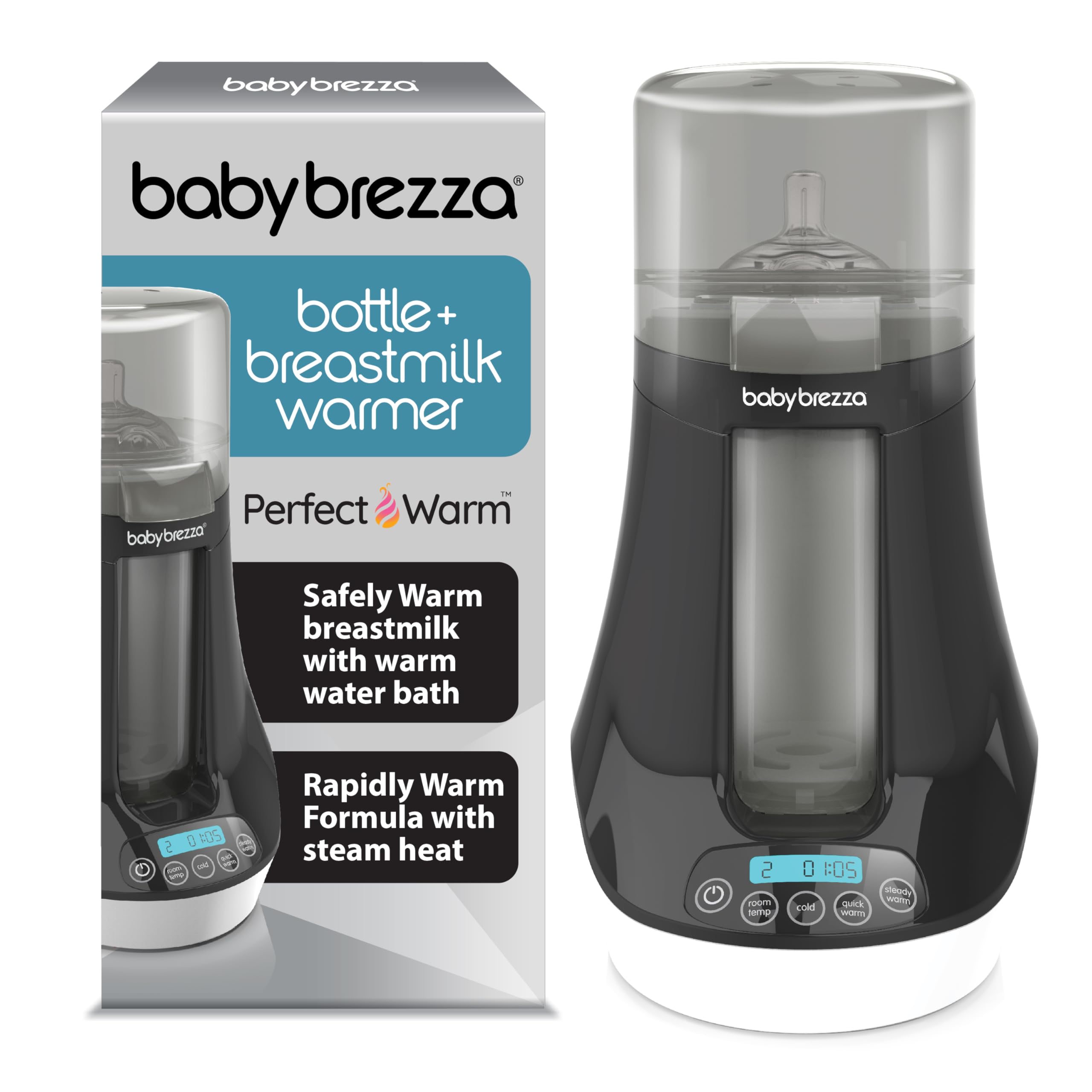 Fast Baby Bottle Warmer - Baby Milk Warmer + Breastmilk Warmer