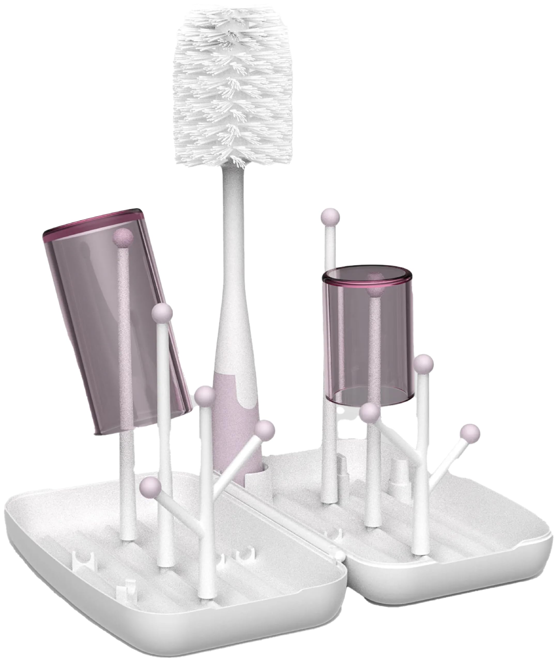 Travel Baby Bottle Drying Rack, Airplane Essentials Cleaning kit Organizer