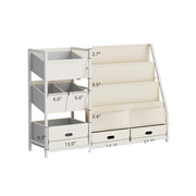 Toy Storage - Book Shelf for Kids Rooms, Toddler Bookshelves Baby