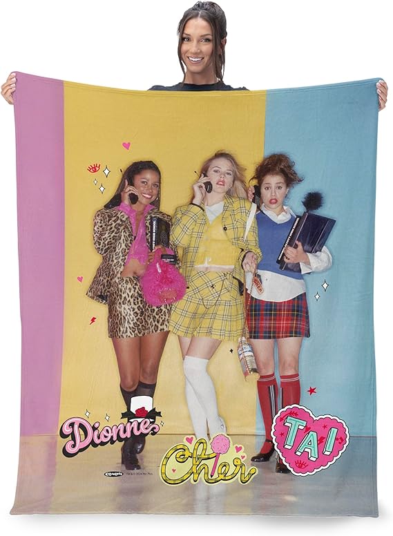 Paramount Clueless Ugh As If Silk Touch Throw Blanket