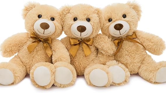 14 Piece Teddy Bears Bulk Baby Shower,14 Inch Cute Teddy Bear Stuffed Animals Plush
