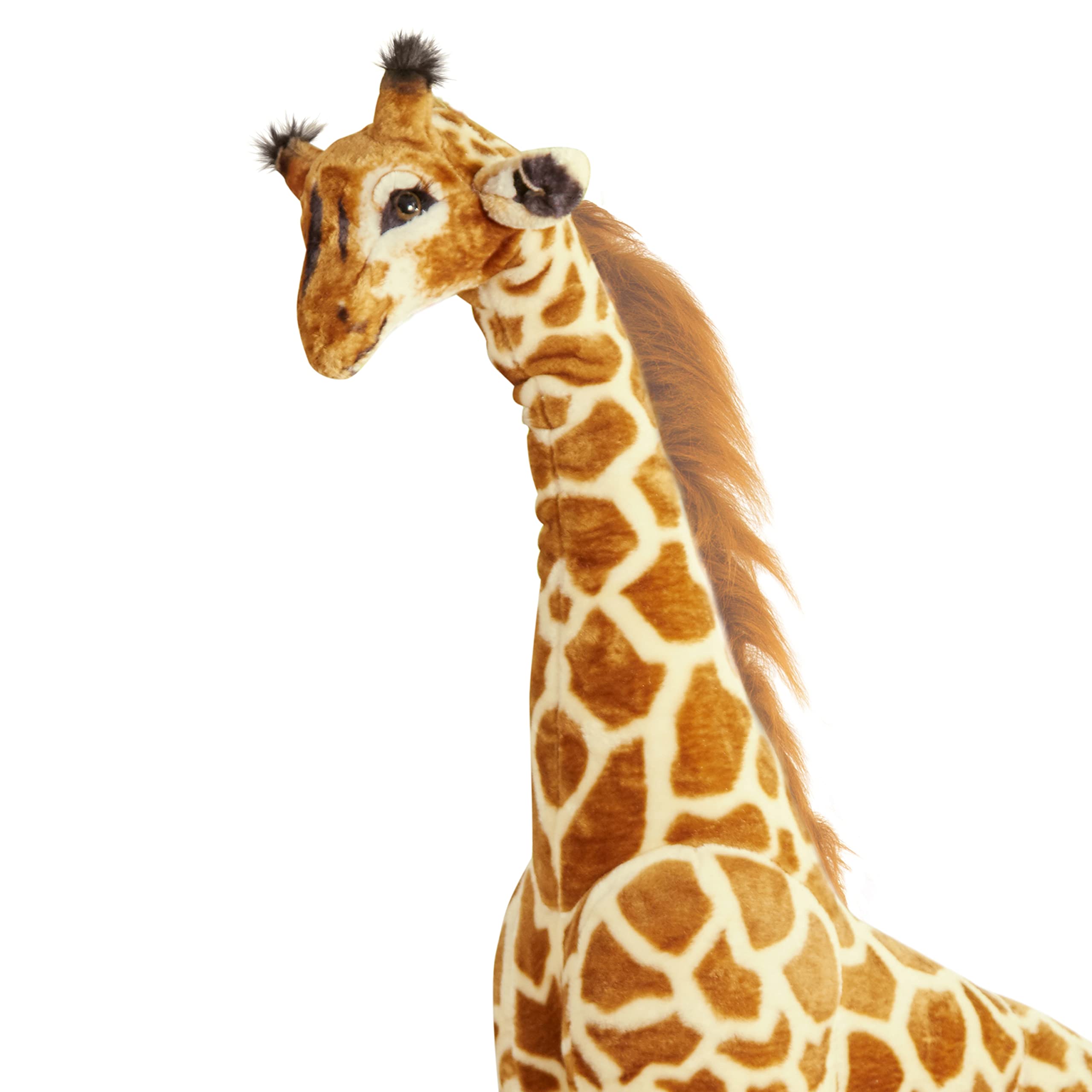 Giant Giraffe - Lifelike Stuffed Animal (Over 4 feet Tall)