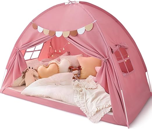 Space Play Canopy for Kids Boys, Kids Bed Canopy Full Size