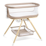 3 in 1 Baby Bassinet, Rocking Bassinets Bedside Sleeper with Calming Motion