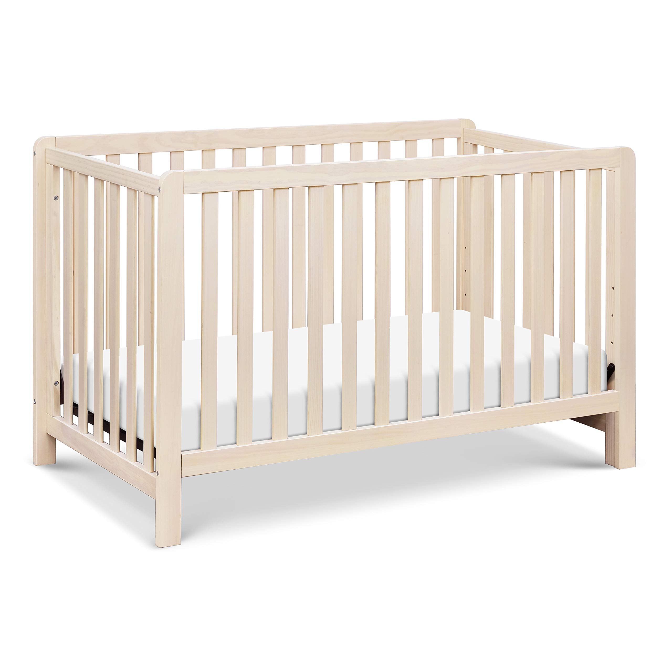 4-in-1 Convertible Baby Crib with Adjustable Mattress Heights