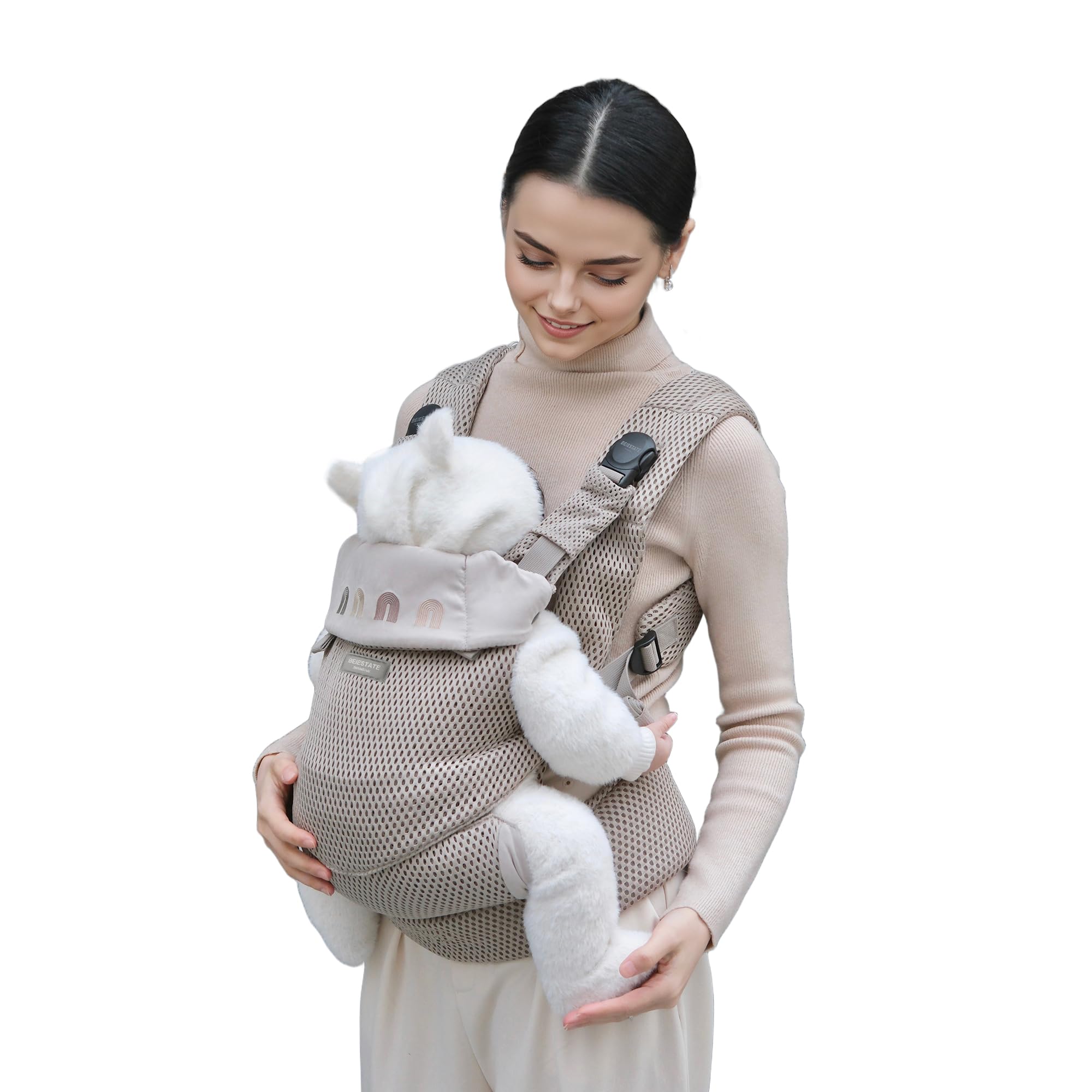 Rainbow Baby Carrier,Lightweight Infant Carrier for Newborn to 33Ibs