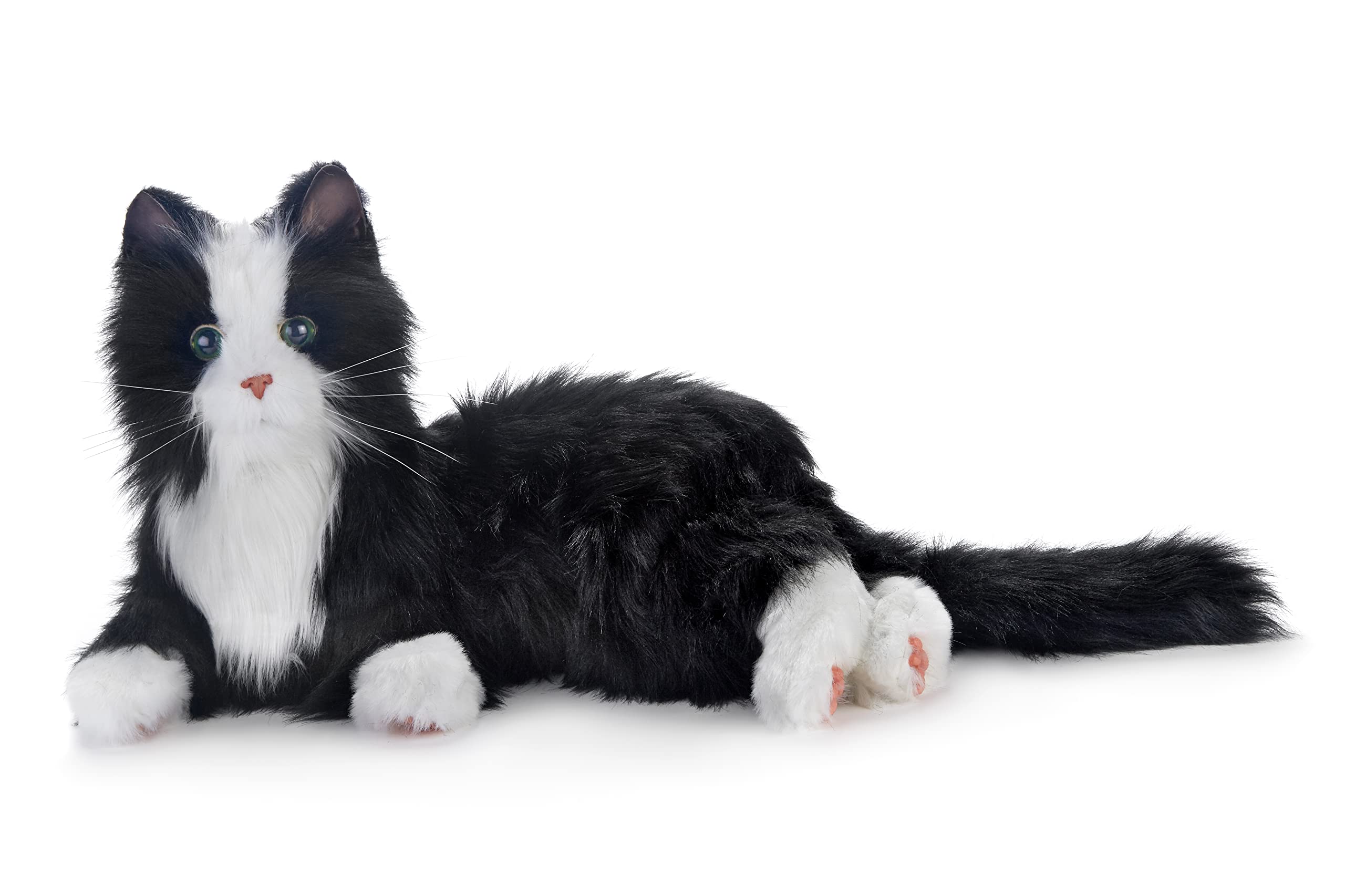 Companion Pet for Seniors - Lifelike Animatronic Cat - Realistic Soft-Touch Fur & Purring
