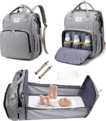 Diaper Bag Backpack, Multifunction Travel Diaper Bags, Mommy