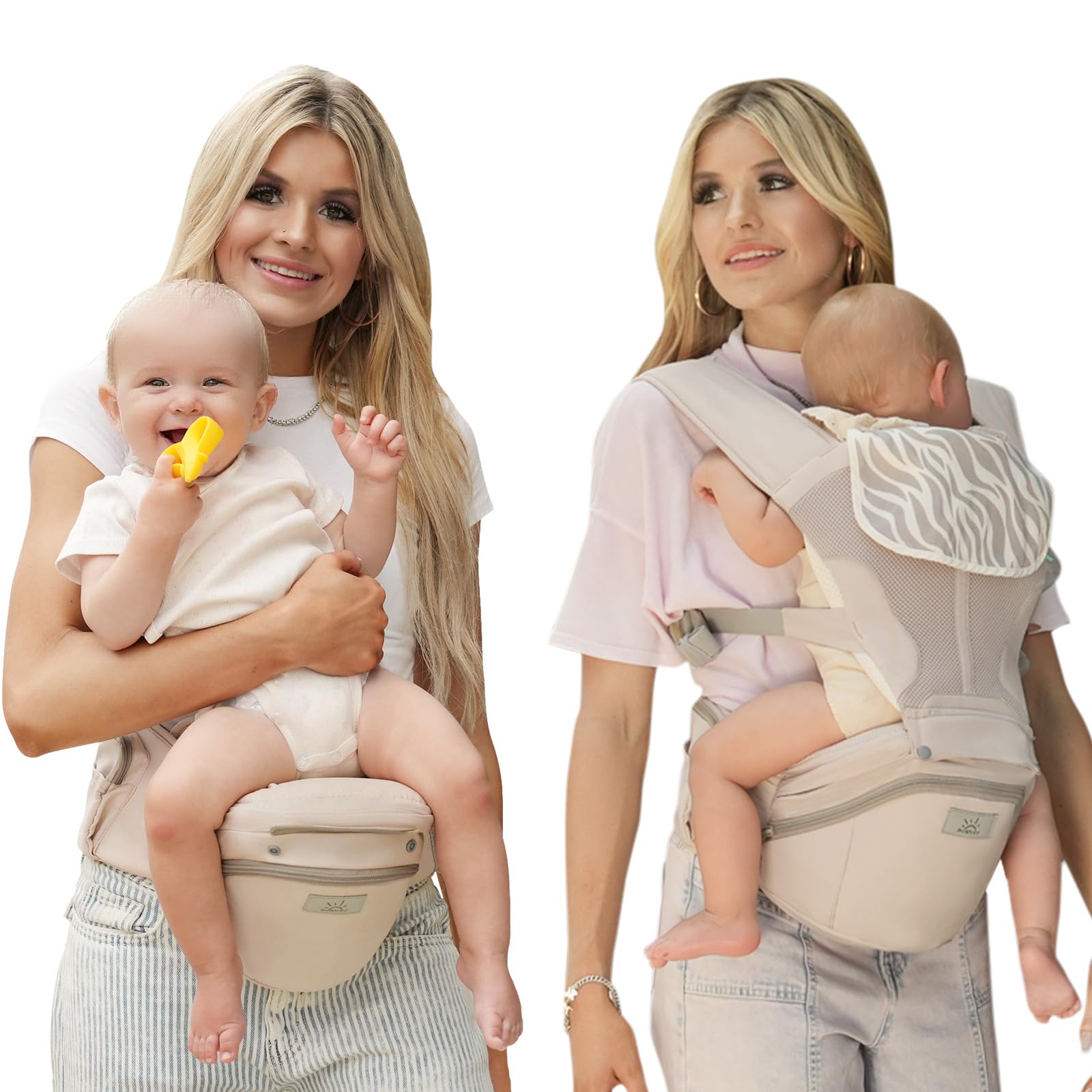Baby Carrier Pro, Safety-Certified 6-in-1 Ultra Storage Baby Carrier Newborn to Toddler