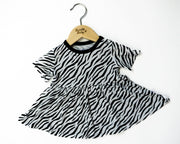 Stripes | Peplum Top