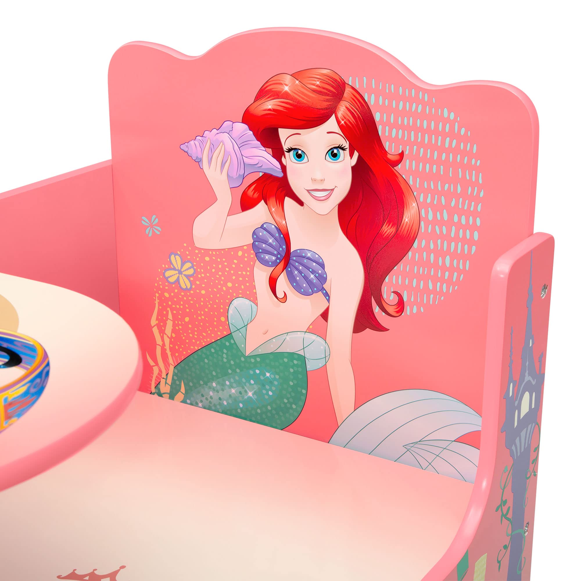 Chair Desk with Storage Bin, Disney Princess