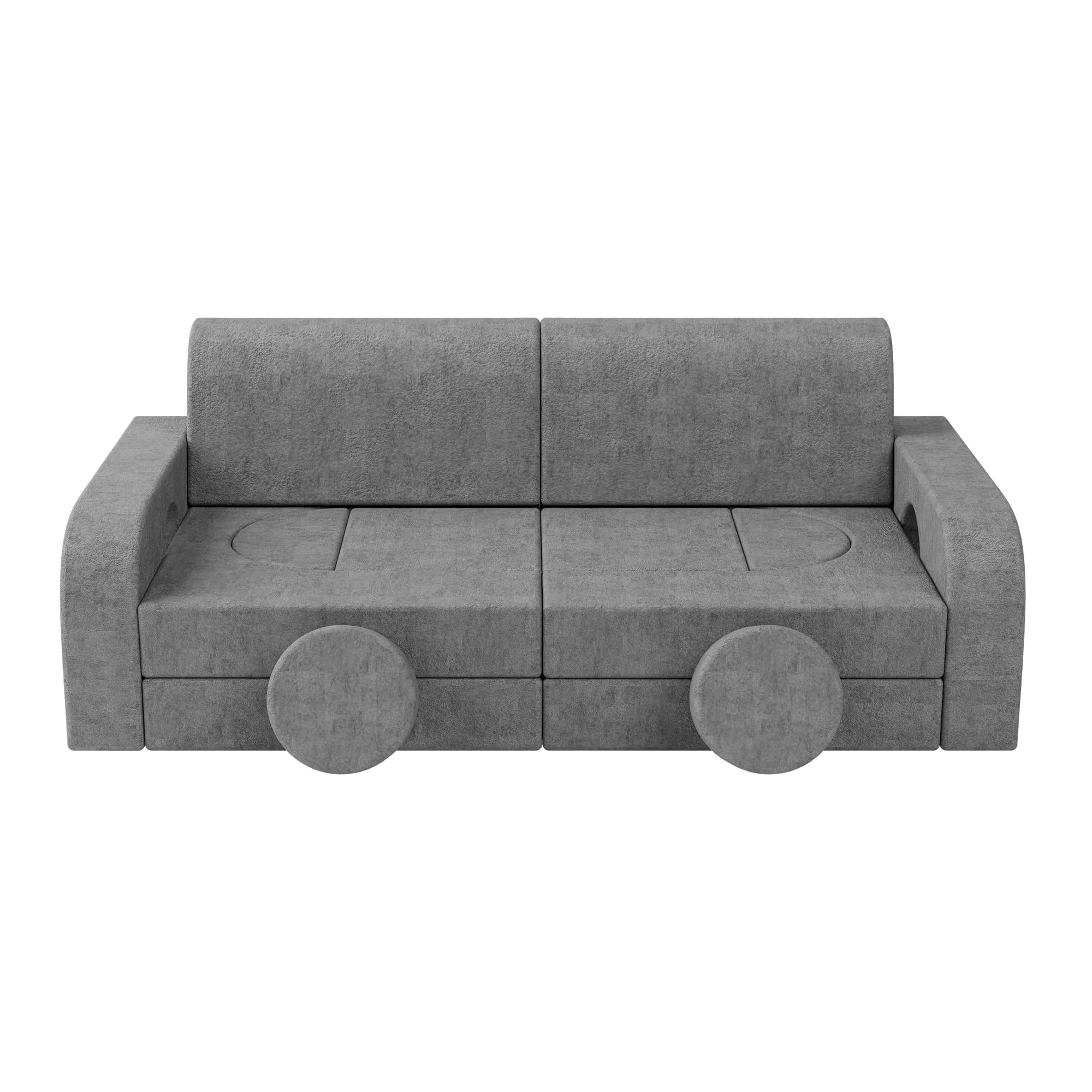 14-Piece Modular Kids Play Couch with Washable Covers