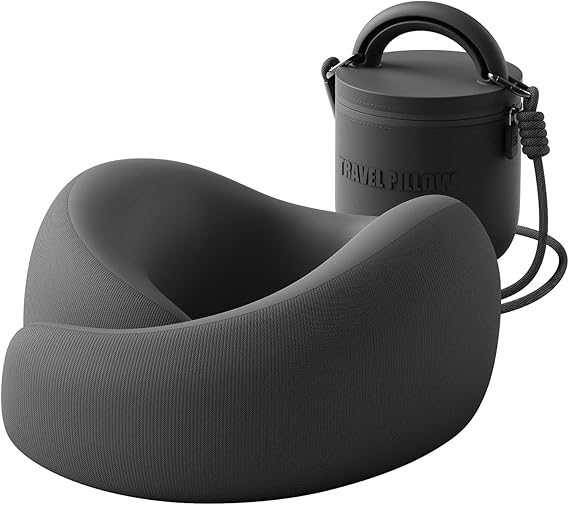 Travel Pillow - Memory Foam Neck Pillow Airplane
