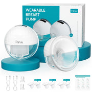 P10 Hands Free Breast Pump Wearable, 338mmHg Strong Suction, Low Noise