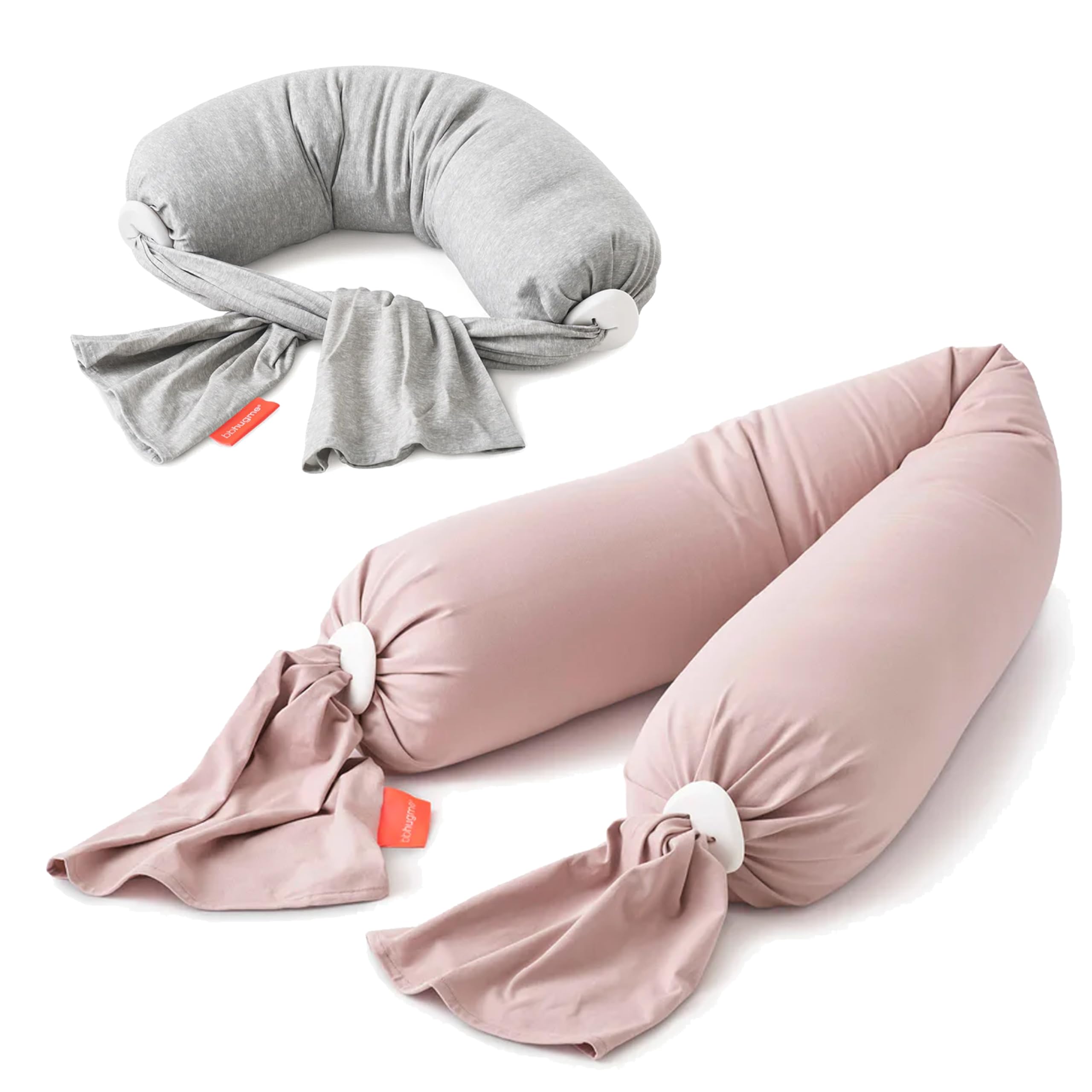 Adjustable Pregnancy & Nursing Pillow Bundle – Full Body Support for Side