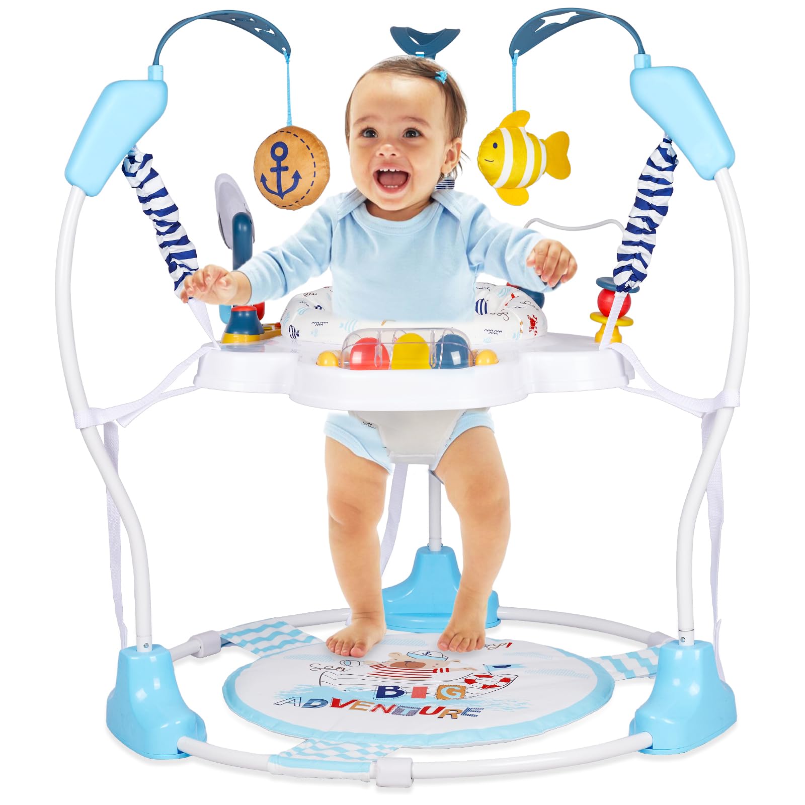 3-in-1 Baby Activity Center with Music and Lights
