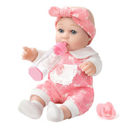 12'' Baby Doll in Gift Box with Clothes Accessories Playset,Pacifier