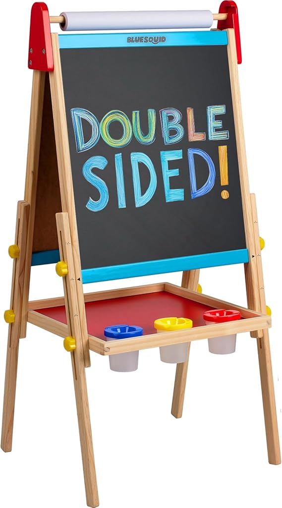 Art Easel for Kids, Easels for Toddlers | Adjustable Art Easel with Paper Roll