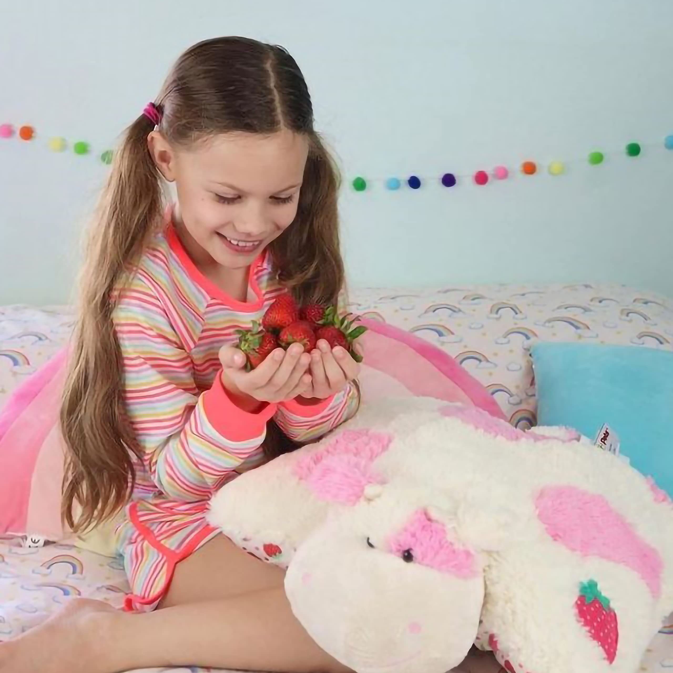 Sweet Scented Strawberry Cow Stuffed Animal Plush Toy