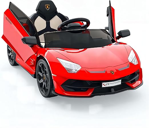 Ride on Car for Kids 12V Licensed Lamborghini Electric Vehicles Battery Powered Sports