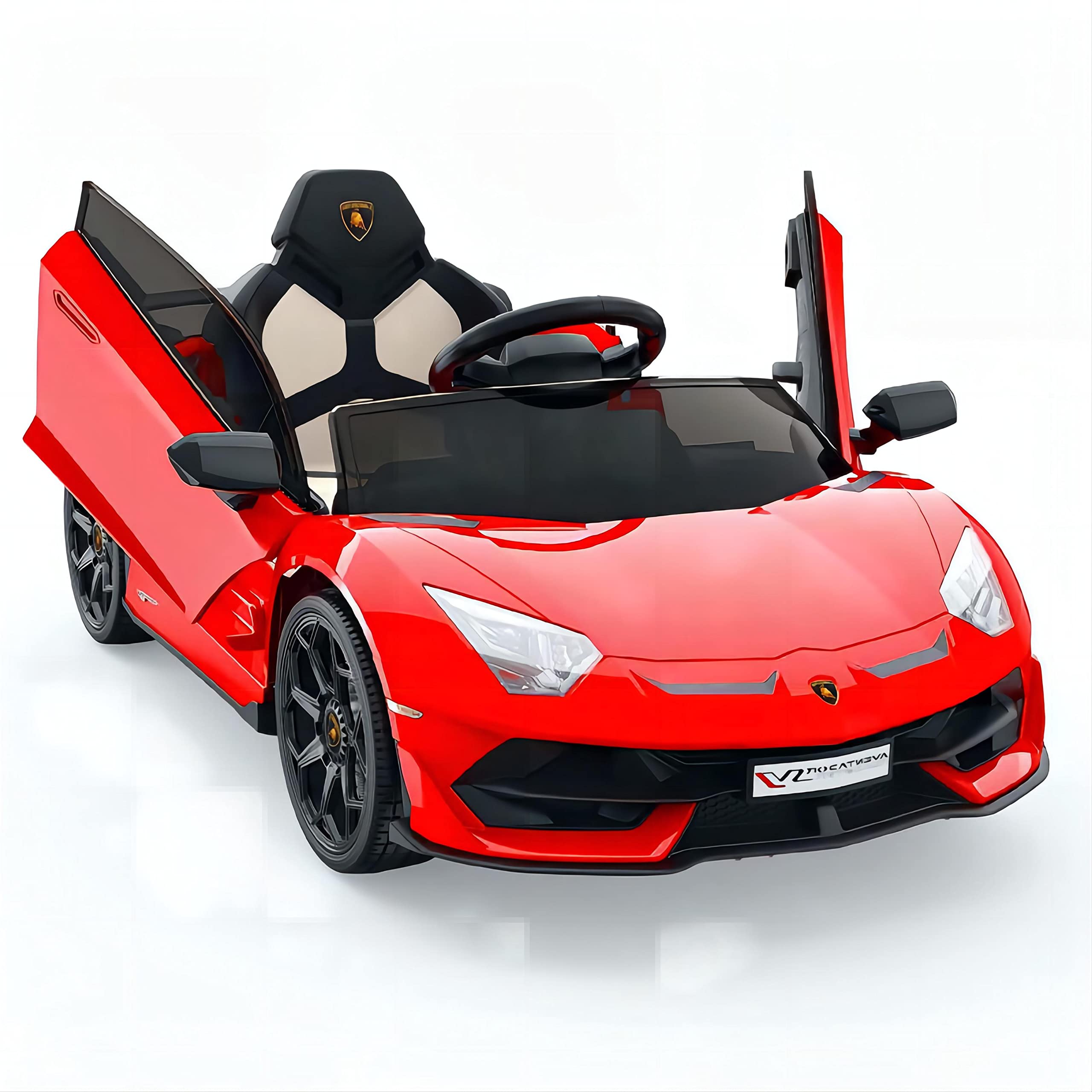 Ride on Car for Kids 12V Licensed Lamborghini Electric Vehicles Battery Powered Sports