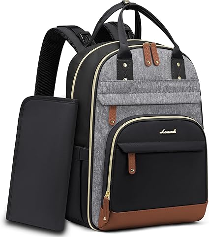 Diaper Bag Backpack, Baby Bag with Changing Pad