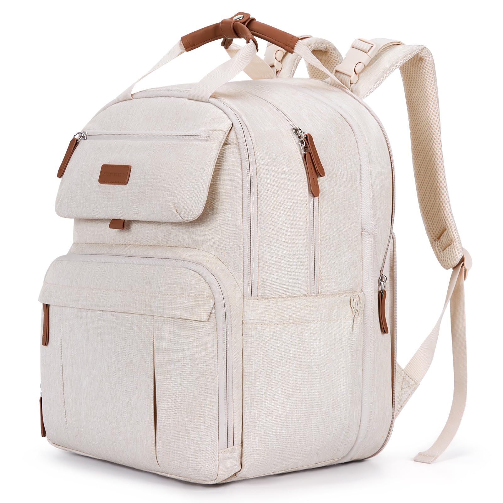 Diaper Bag Backpack, Large Diaper Bag Expandable for 2 Kids/Twins