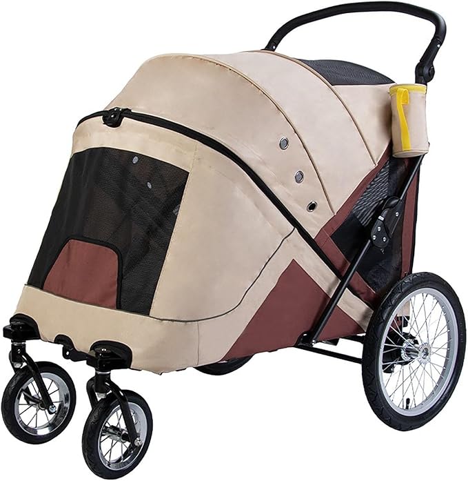 Dog Bike Trailer,Wild Travel Pet Stroller,Portable Bicycle Trailer,Cart Carrier,360°
