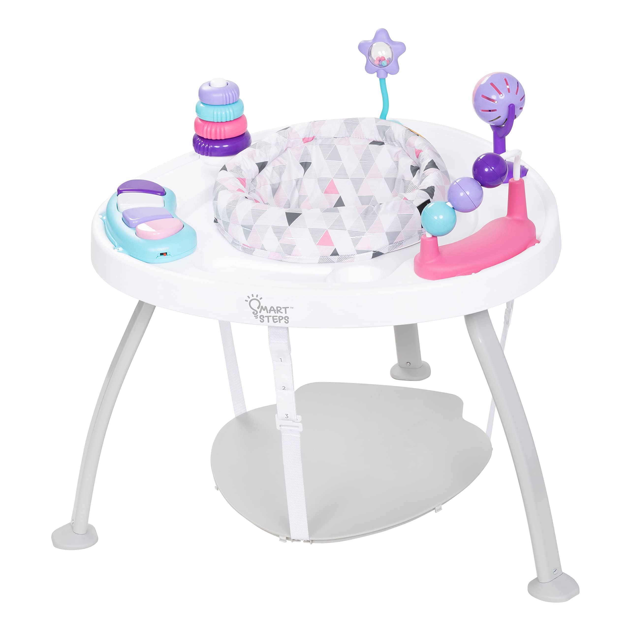 Bounce N’ Play 3-in-1 Activity Center, Harmony Pink