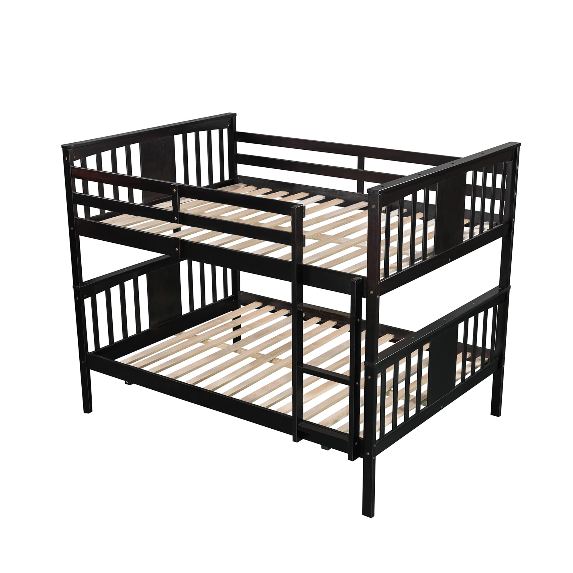 Full Over Full Bunk Bed with Ladder