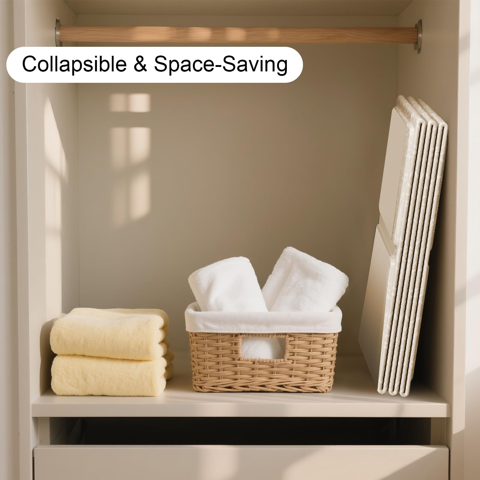 Collapsible Baby Bathtub Portable Foldable for Newborns Toddlers