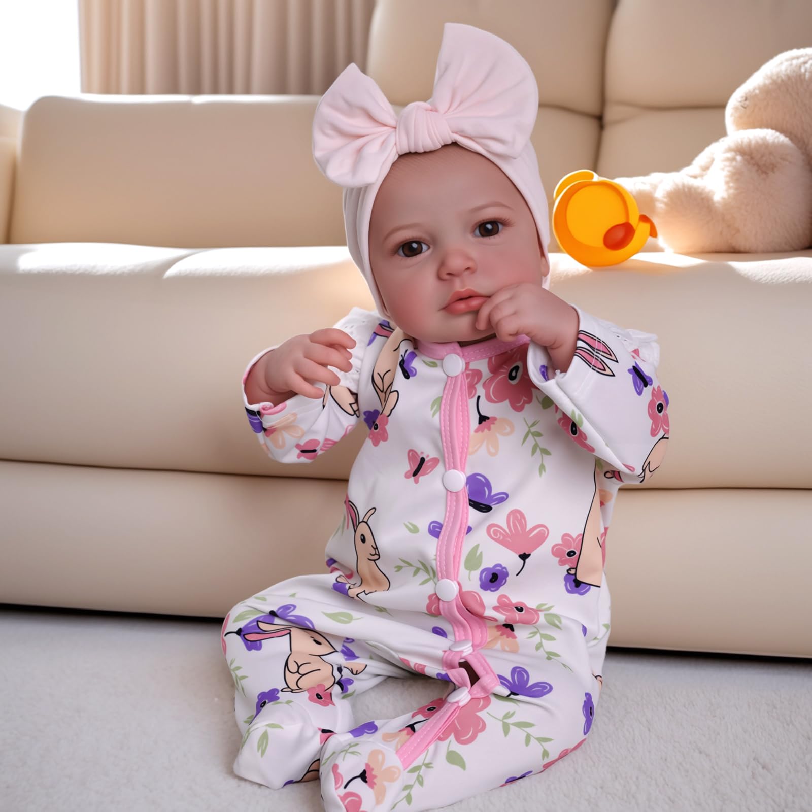 Reborn Baby Dolls - 20-inch Cute Soft Vinyl Realistic Baby Doll Real Life Baby Dolls