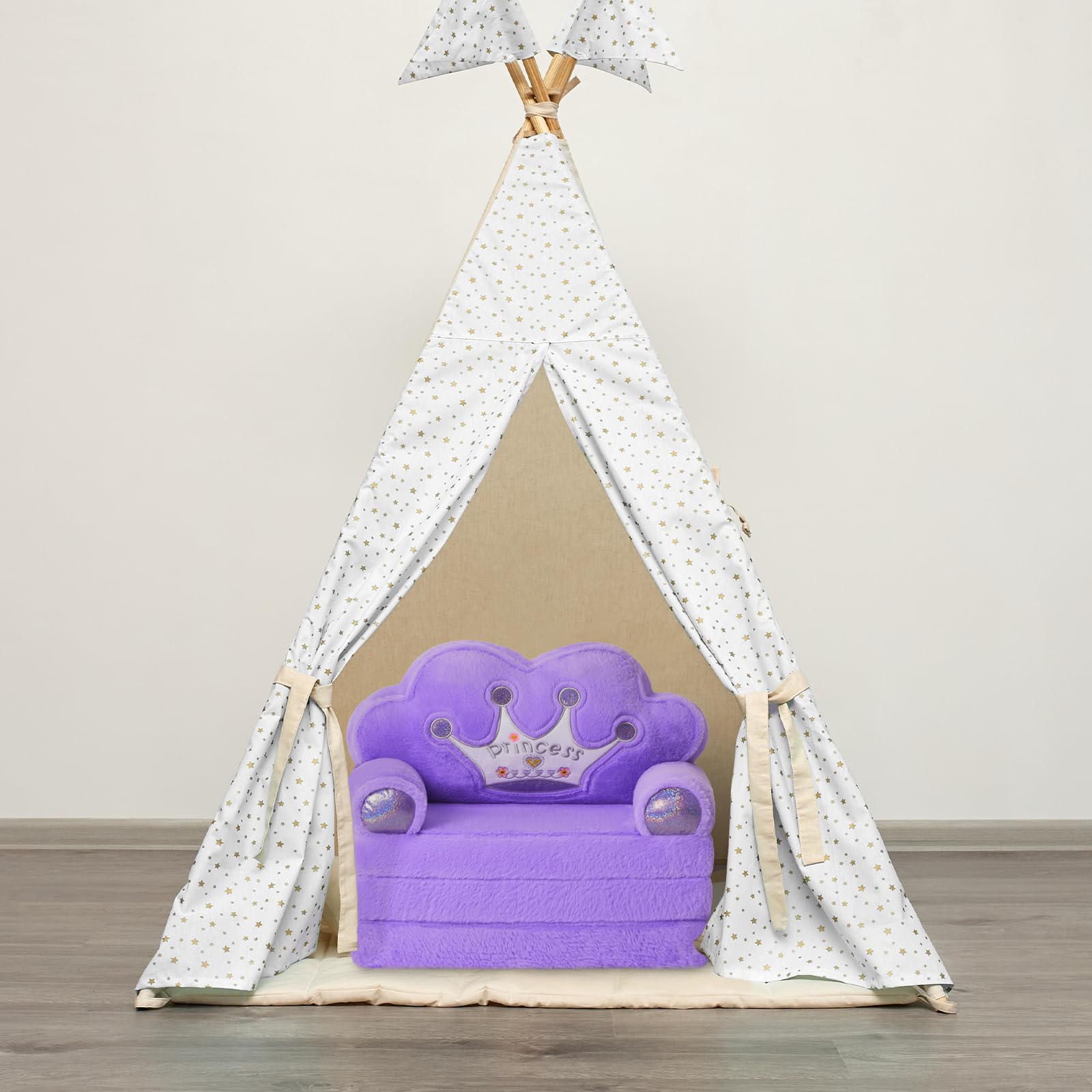 Chair Comfy，Foldable Princess Couch