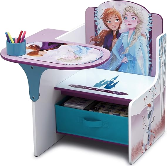 Chair Desk with Storage Bin, Disney Princess
