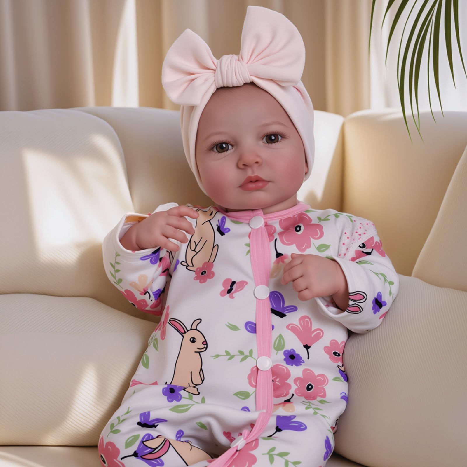 Reborn Baby Dolls - 20-inch Cute Soft Vinyl Realistic Baby Doll Real Life Baby Dolls