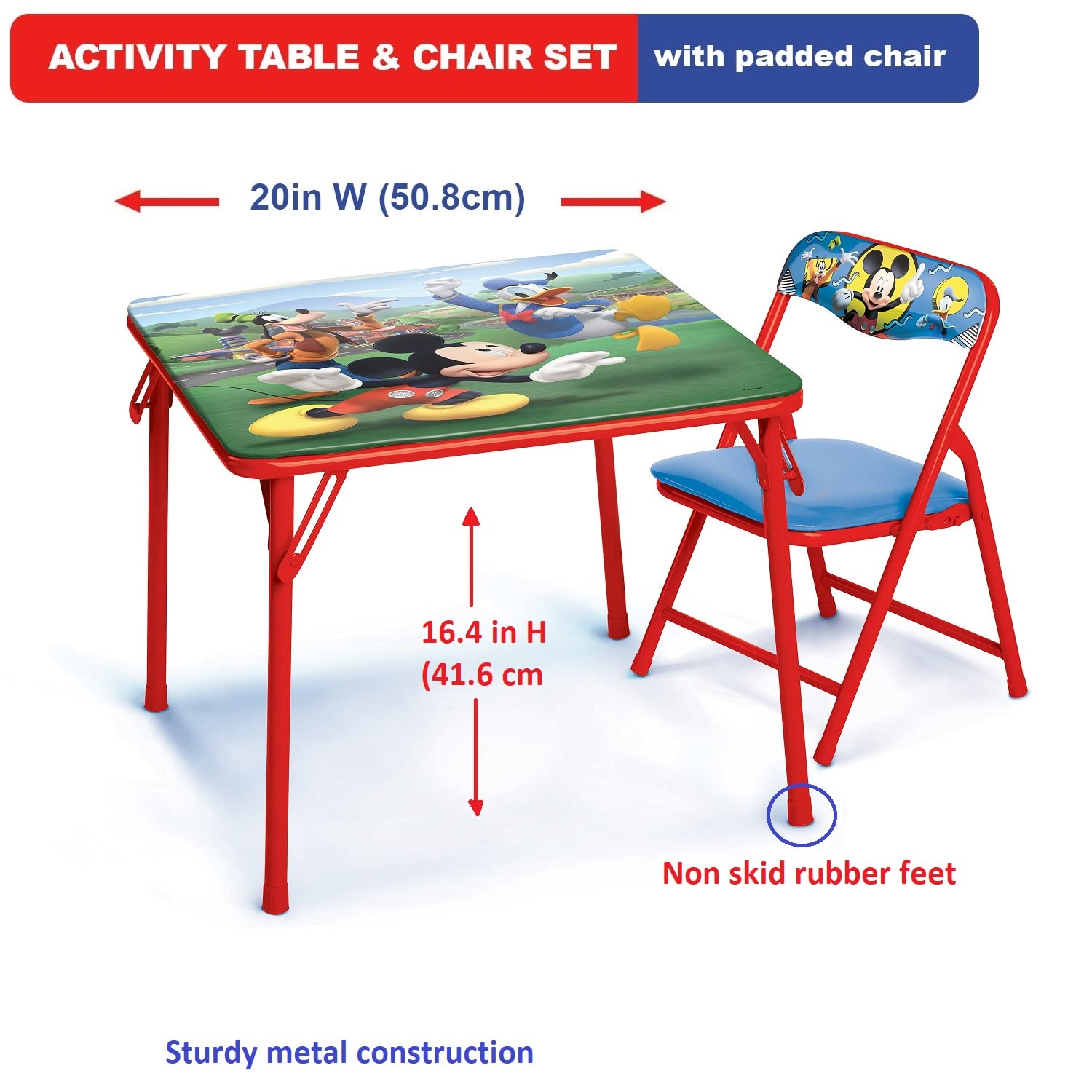 Toddler Activity Table and Chair Set