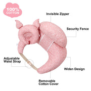 TinyTotsJoy Nursing Pillow for Breastfeeding, Breastfeeding Pillows for More Support for Mom and Baby, with Adjustable Waist Strap