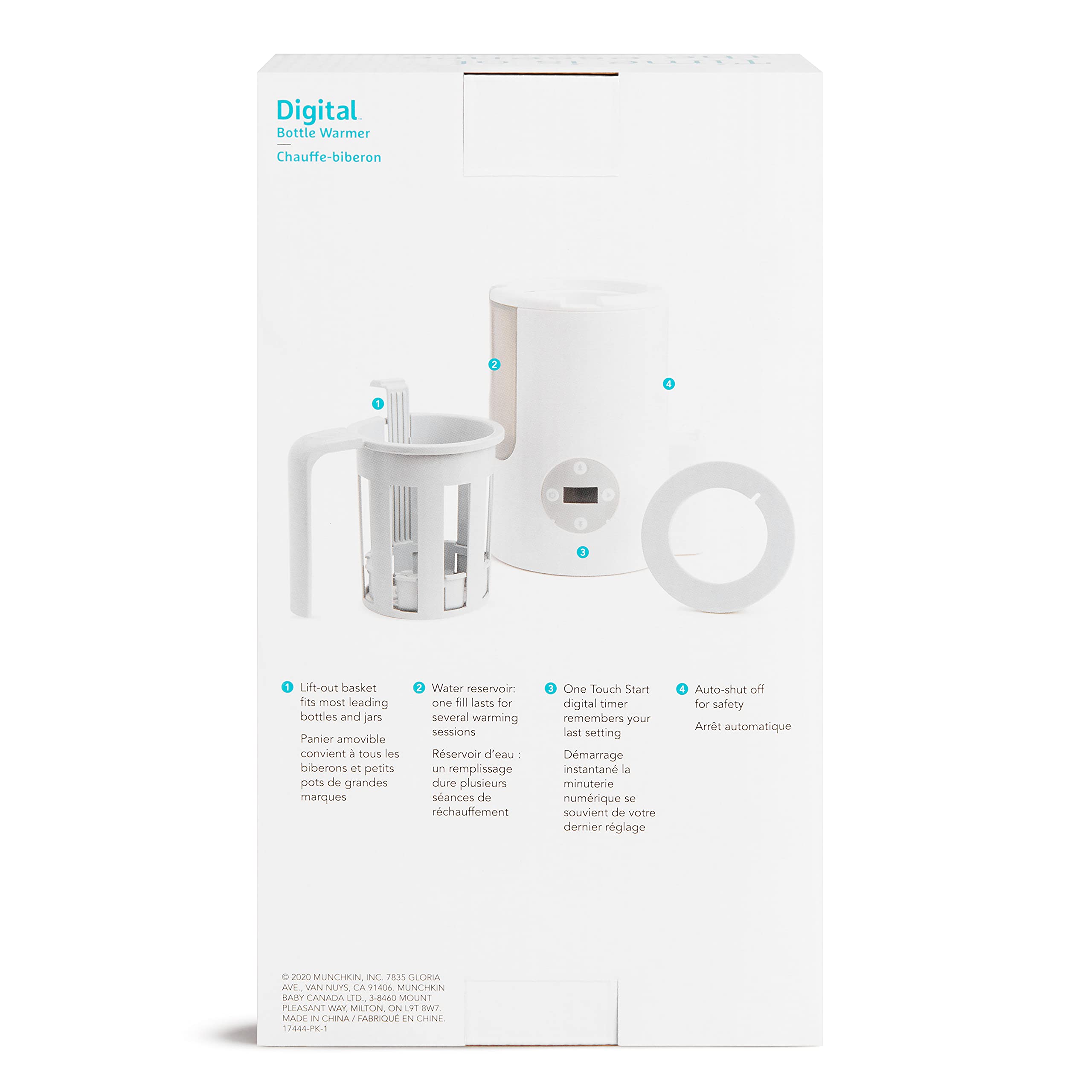 Digital™ Bottle Warmer, White